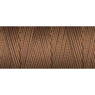 C-Lon Bead Cord - Chestnut - Fine