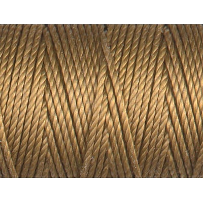 C-Lon Bead Cord - Antique Gold - Heavy