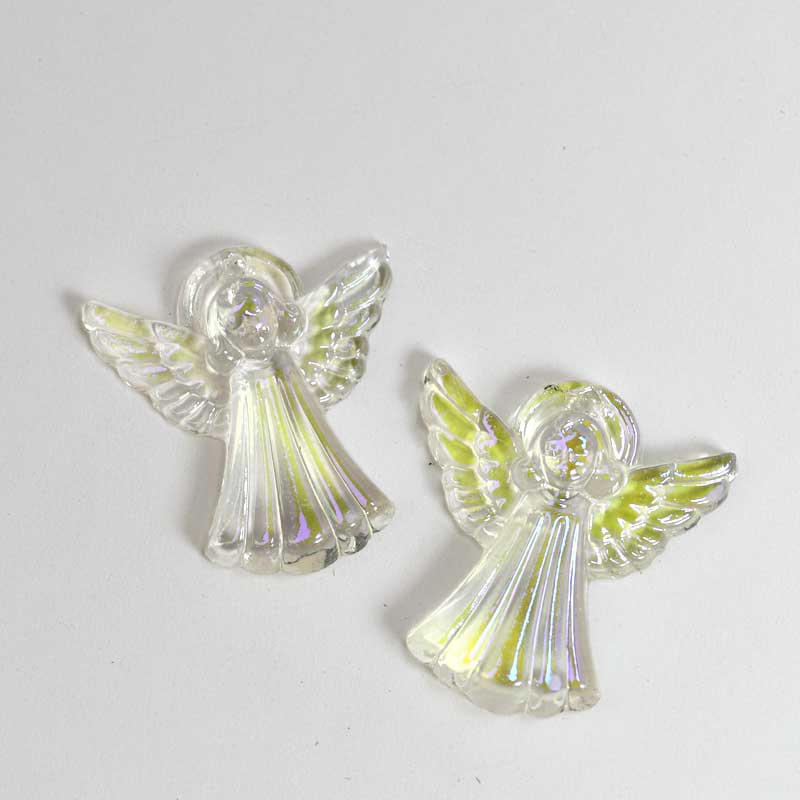 Glass Pendant - 20mm Angels on High - Crystal Glacier Blue (2)