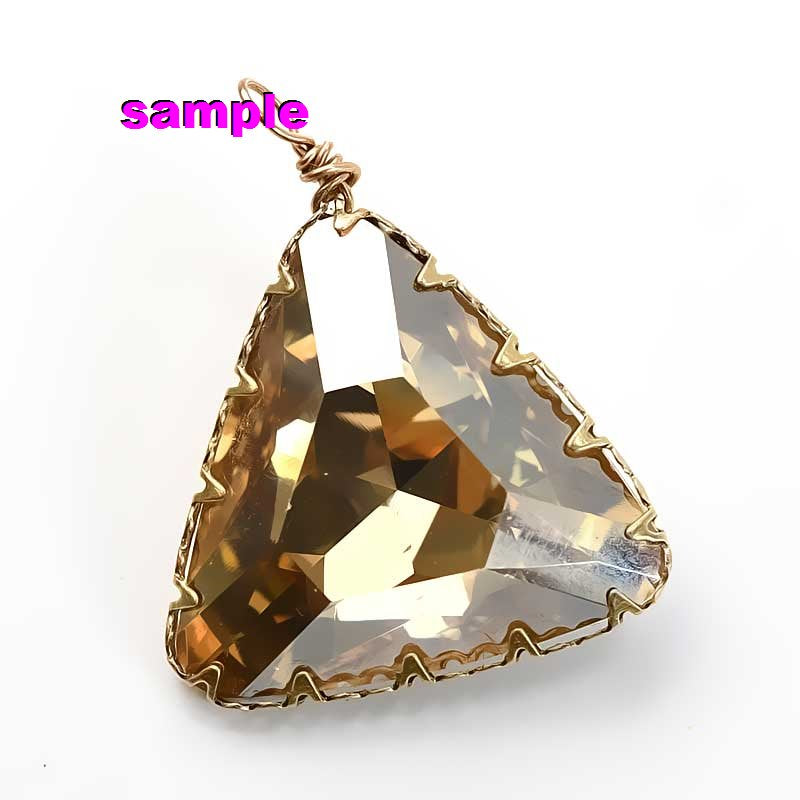 Magic Bezel Wire for Fancy Rhinestones - Brass (Bare)