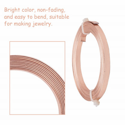 Craft Wire - ga - Flat - Copper Peach