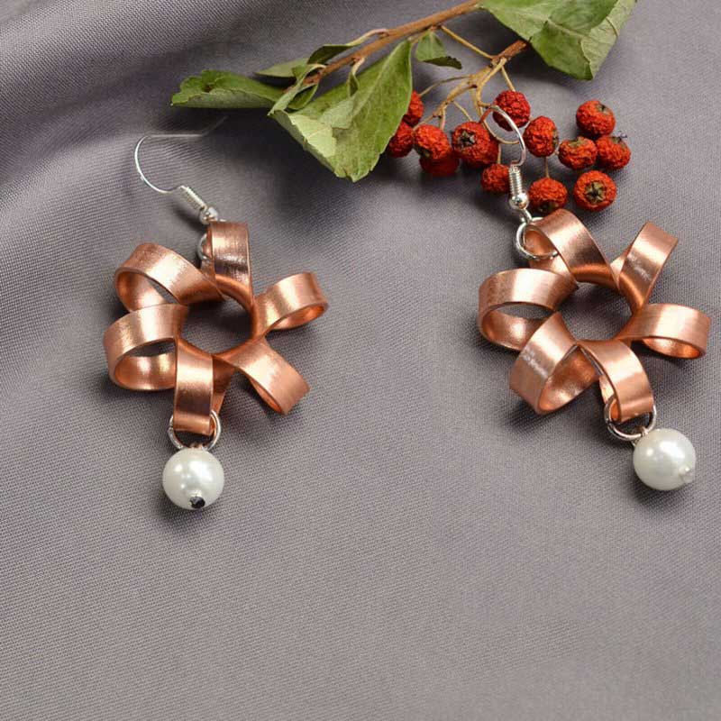 Craft Wire - ga - Flat - Copper Peach