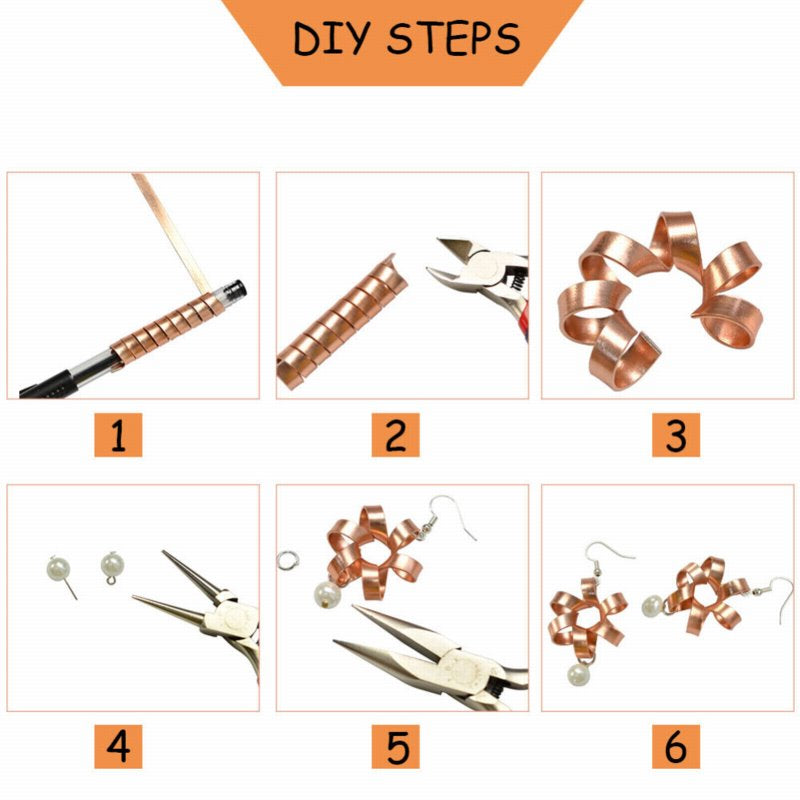 Craft Wire - ga - Flat - Copper Peach