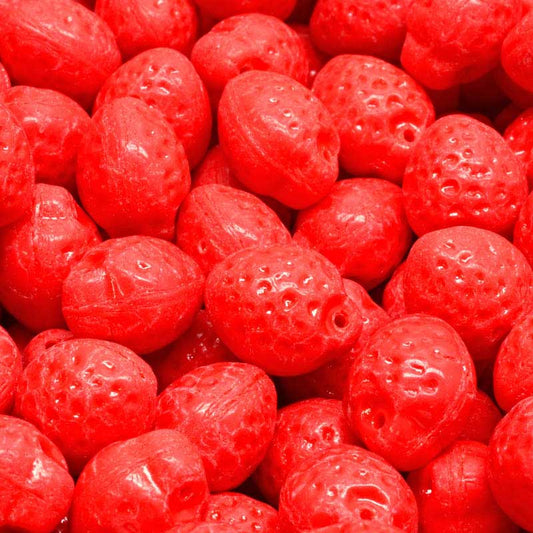 Glass Beads -  Strawberry - Opaque Red (20)