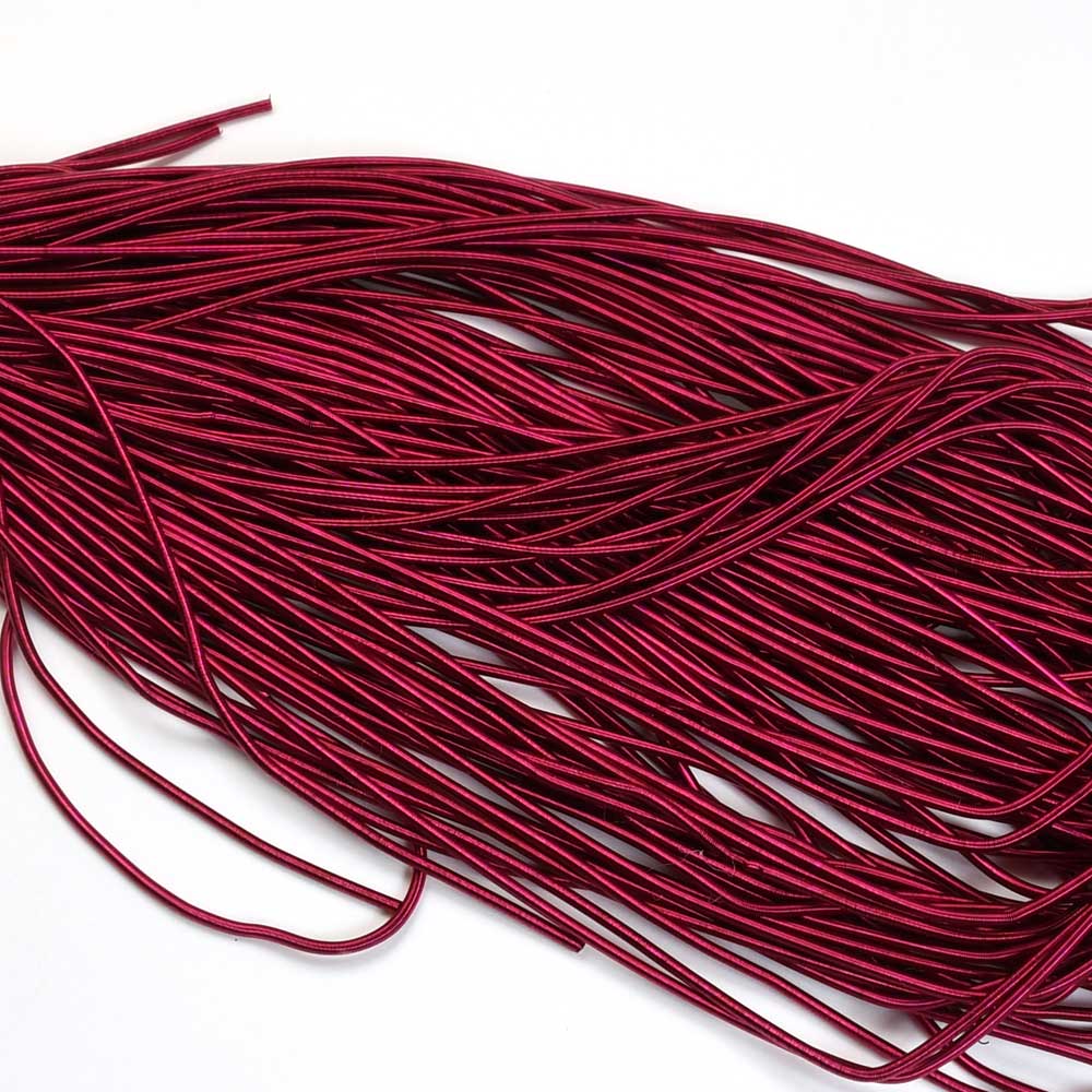 French Wire / Dabka - 1mm Kora / Semi-Matte - Vivacious (Approx 2.5m)