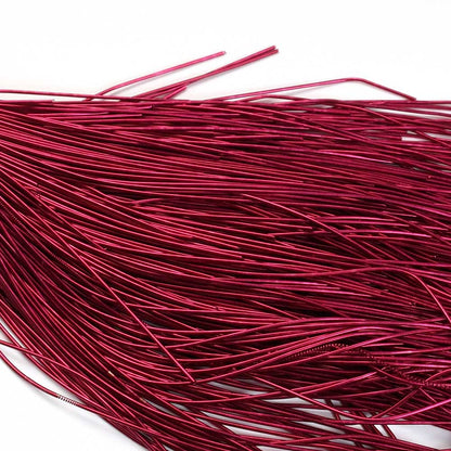 French Wire / Dabka - .5mm Smooth - Raspberry (Approx 10m)
