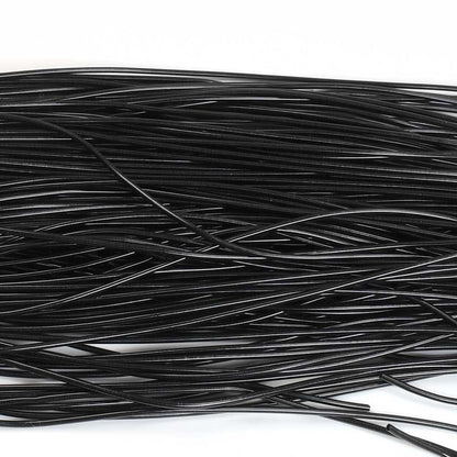 French Wire / Dabka - 1mm Smooth - Licorice (Approx 5m)