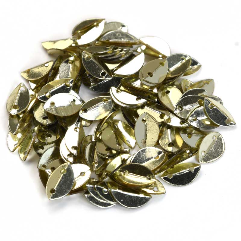 Sequins -  Folded Leaf - Moonlight Gold (10g)