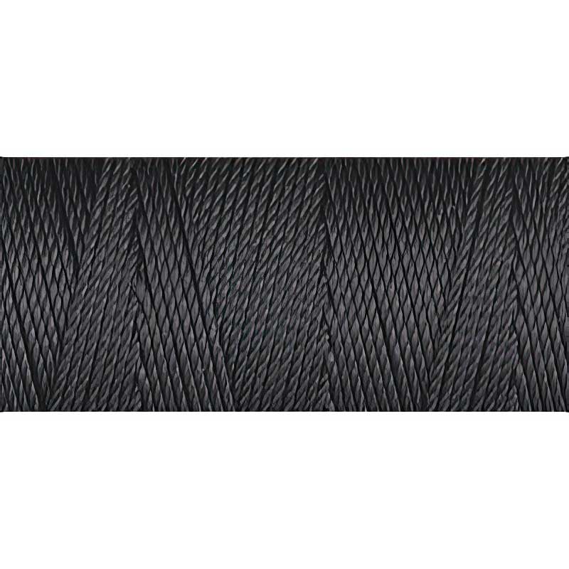 C-Lon Bead Cord - Black - Fine