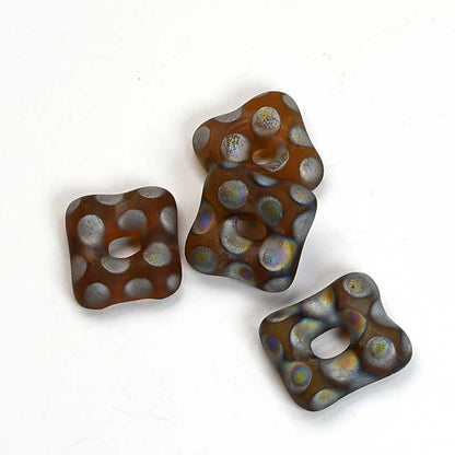 Fused Glass - 14mm - Trafalgar Square - Matte Butterscotch (2)