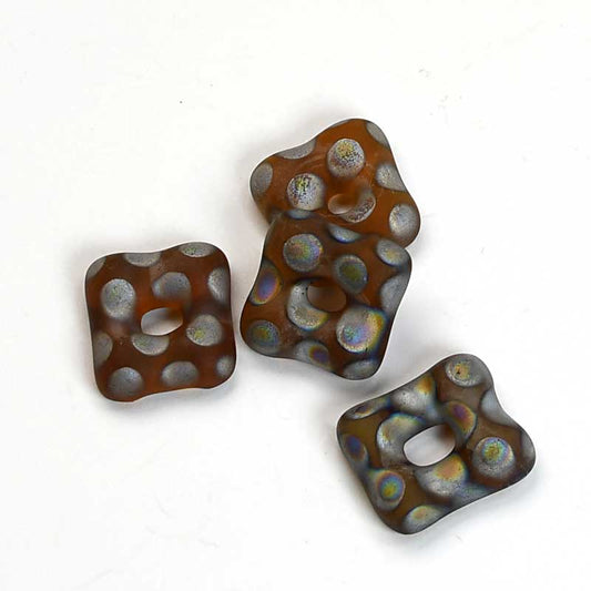 Fused Glass - 14mm - Trafalgar Square - Matte Butterscotch (2)