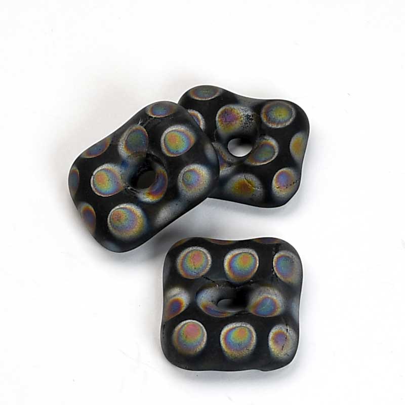 Fused Glass - 14mm - Trafalgar Square - Matte Jet (2)