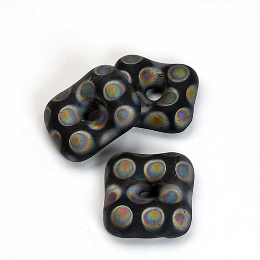 Fused Glass - 14mm - Trafalgar Square - Matte Jet (2)