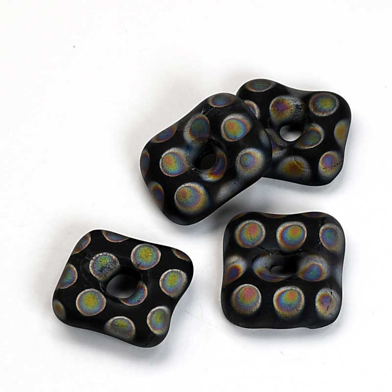 Fused Glass - 14mm - Trafalgar Square - Matte Jet (2)