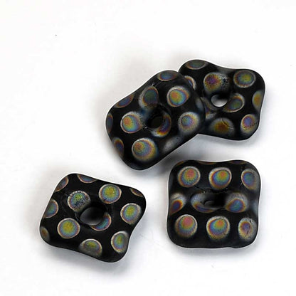 Fused Glass - 14mm - Trafalgar Square - Matte Jet (2)