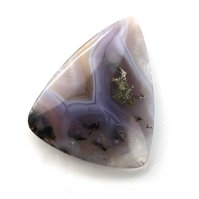 OOAK - Cabochon Triangle - Amethyst Agate