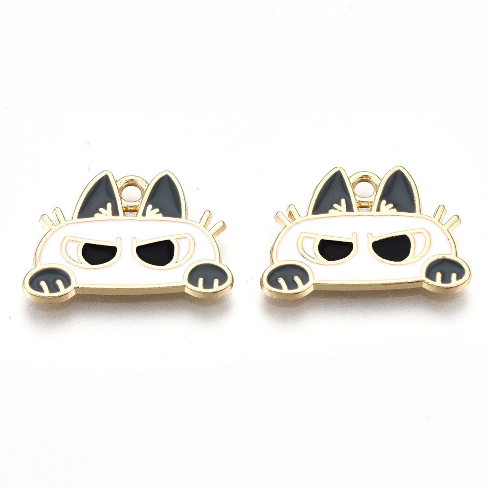 Pouncing Cat Charm   Siamese 5