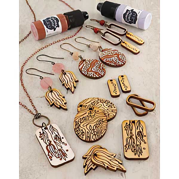 Colorful Soul Component Set - Lily River Panel - Natural Wood