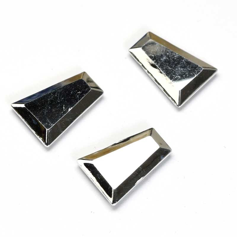 Swarovski Vintage Flatback Rhinestones - 11x15mm - Faceted Keystone Article 4705