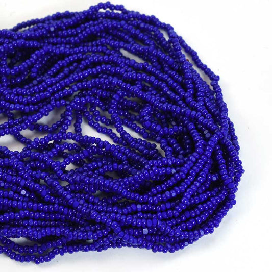 Czech Cut Seedbeads - 13/0 - Lapis Blue (hank)