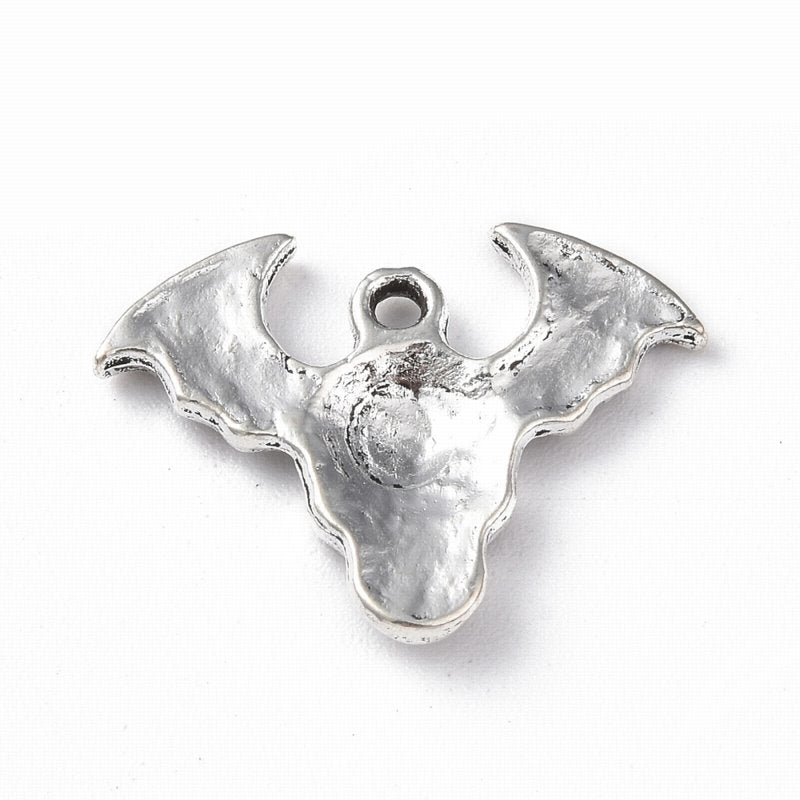 Halloween Theme 2 Charms   Ant Silv 15pcs