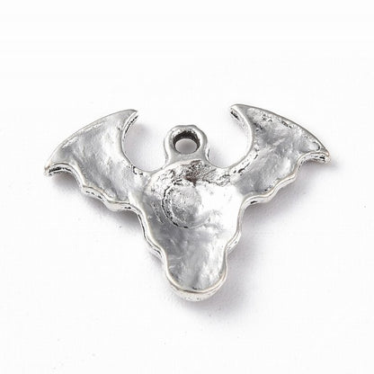 Halloween Theme 2 Charms   Ant Silv 15pcs