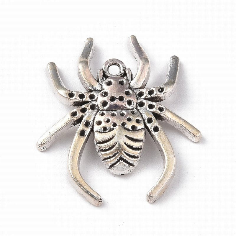 Halloween Theme 3 Charm   Ant Silv 15pcs