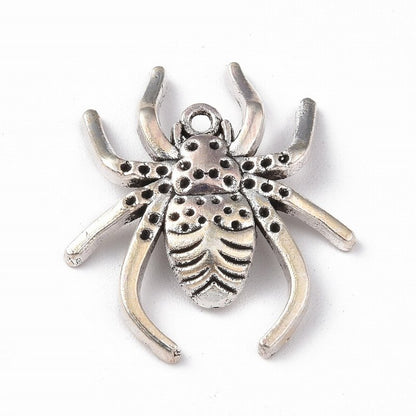 Halloween Theme 3 Charm   Ant Silv 15pcs