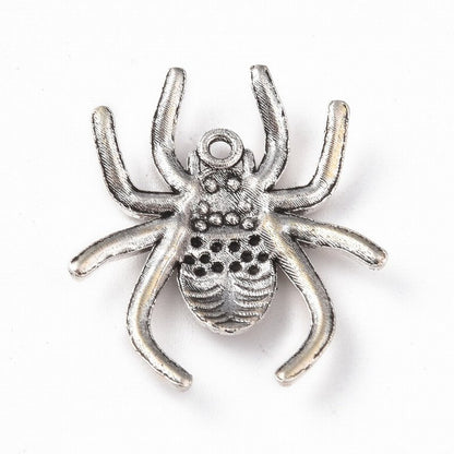 Halloween Theme 3 Charm   Ant Silv 15pcs