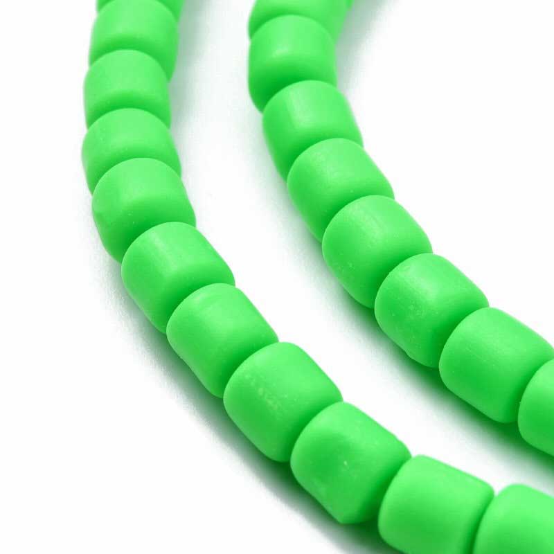 Polymer Clay Vinyl - Tubes - Lime Crime (strand)