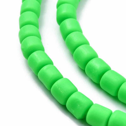 Polymer Clay Vinyl - Tubes - Lime Crime (strand)