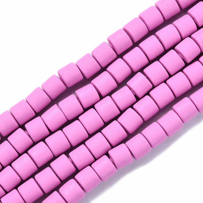 Polymer Clay Vinyl - Tubes - Orchidly So (strand)