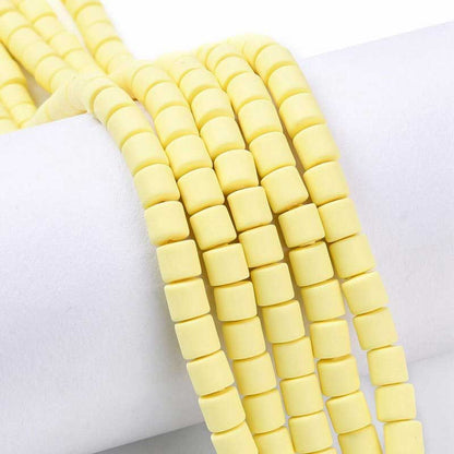 Polymer Clay Vinyl - Tubes - Lemon Sorbet (strand)