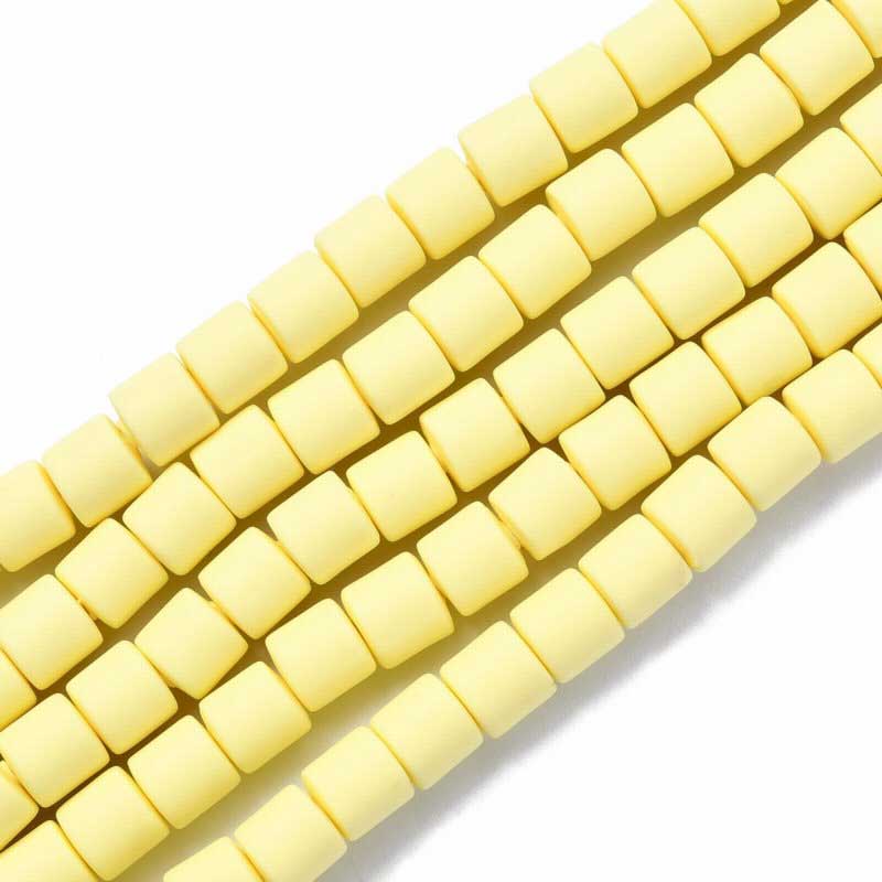 Polymer Clay Vinyl - Tubes - Lemon Sorbet (strand)