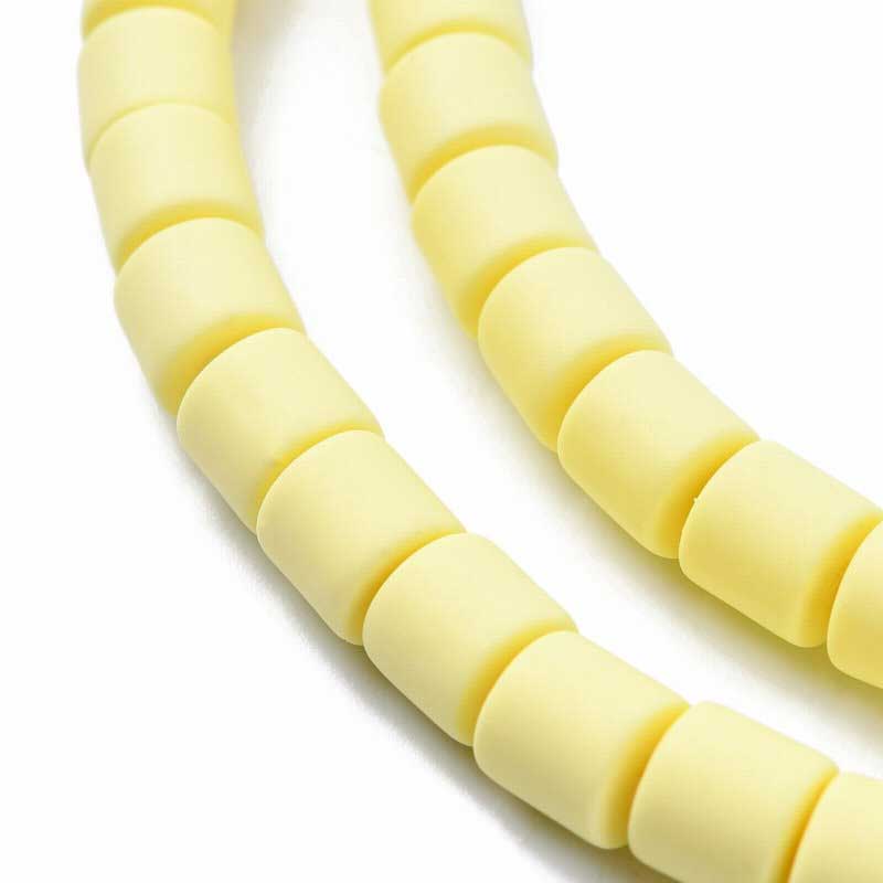 Polymer Clay Vinyl - Tubes - Lemon Sorbet (strand)