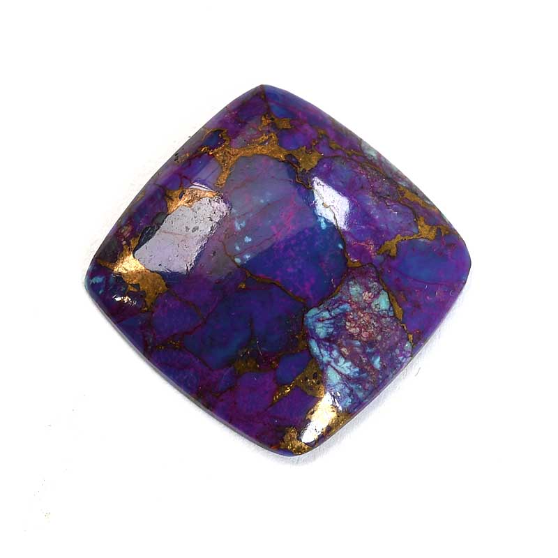OOAK Cabochon - Purple Turquoise - Square
