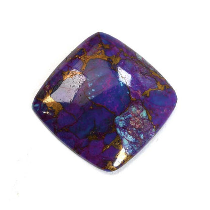 OOAK Cabochon - Purple Turquoise - Square