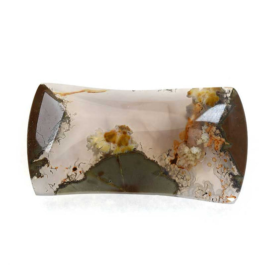 OOAK Cabochon - Plume Agate - Freeform
