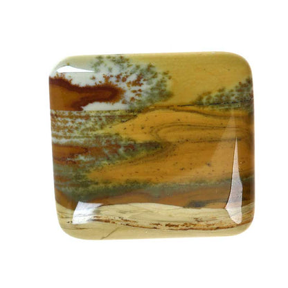 OOAK Cabochon - Picture Jasper - Square