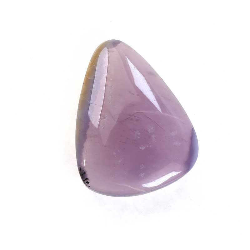 OOAK Cabochon - Amethyst Sage Agate - Freeform Drop