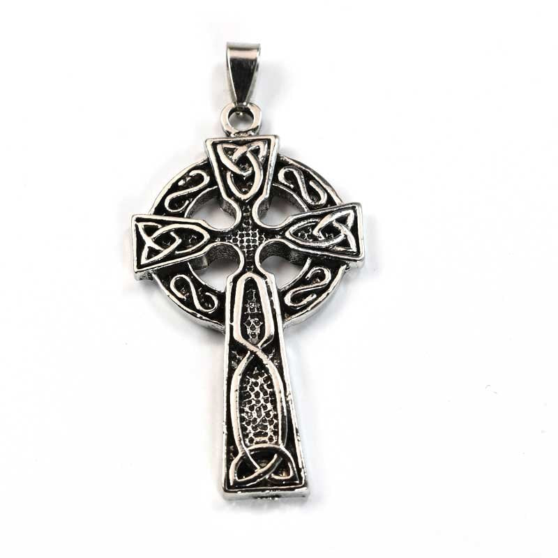 Celtic Cross Pend (wChain)   AntSilv Each