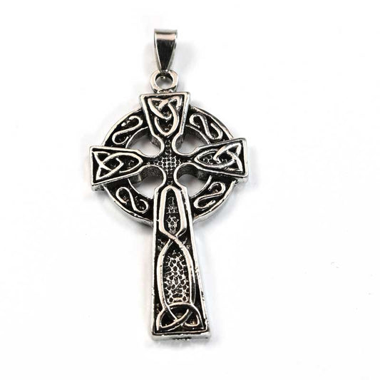 Celtic Cross Pend (wChain)   AntSilv Each