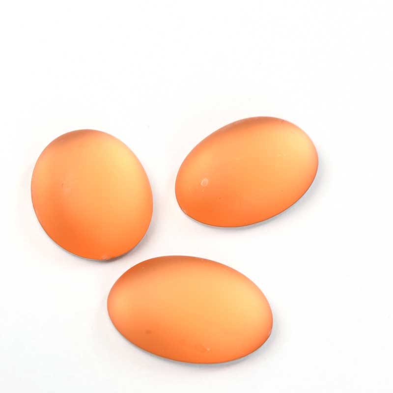 LunaSoft - Cabochon - 13.5x18.5mm - Oval - Peach Fuzz