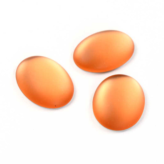 LunaSoft - Cabochon - 18x25mm - Oval - Peach Fuzz