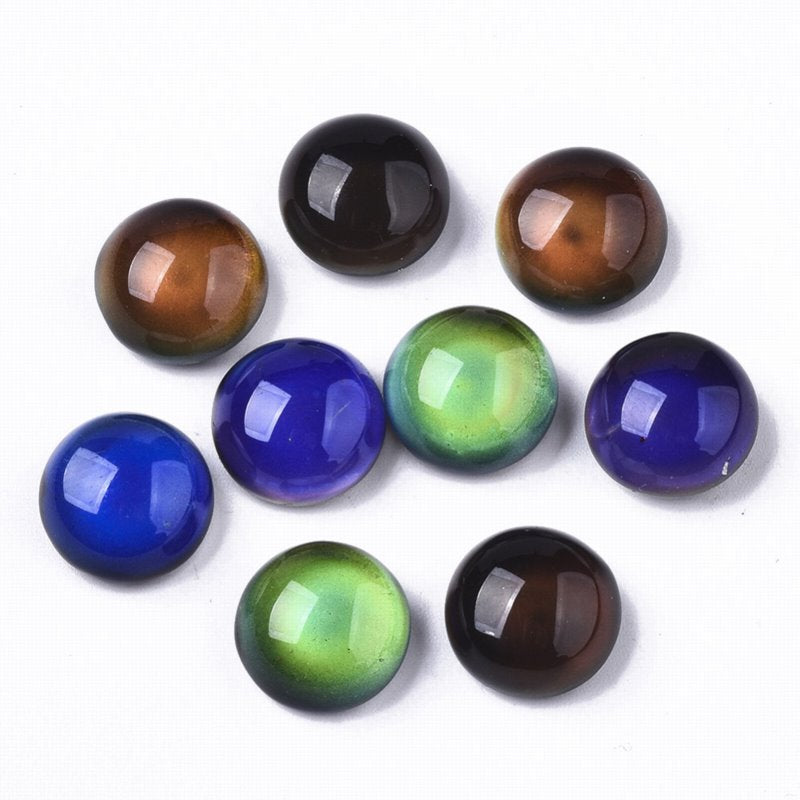 Mood Temperature Color Change Cabochon - 12.5mm - Round (5)