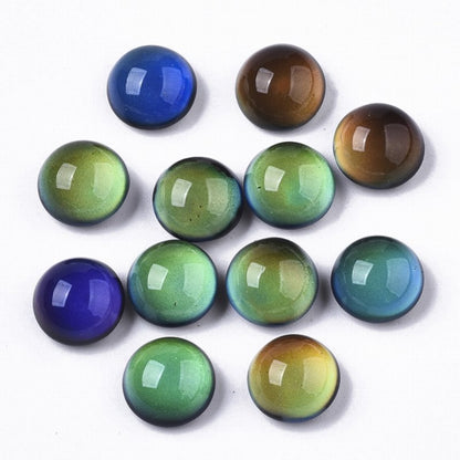 Mood Temperature Color Change Cabochon - 10mm - Round (5)