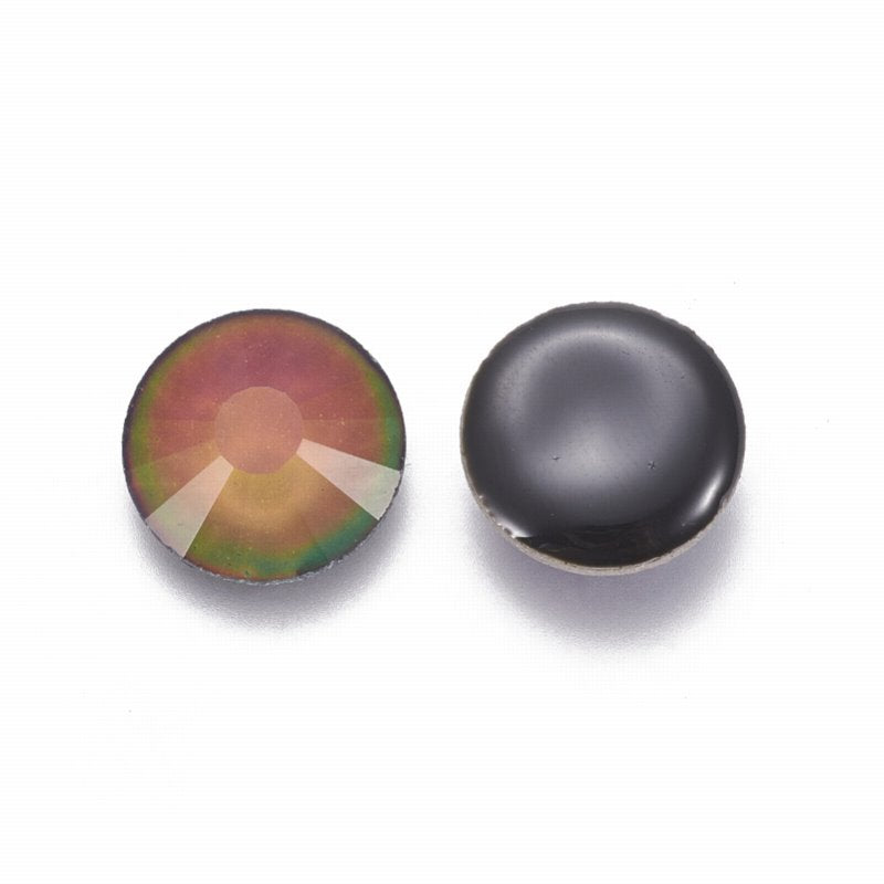 Mood Temperature Color Change Cabochon - 15mm - Faceted Round (2)
