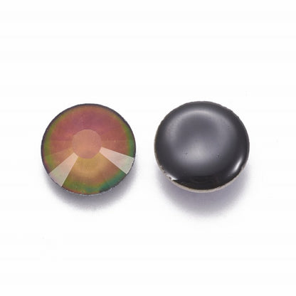 Mood Temperature Color Change Cabochon - 15mm - Faceted Round (2)