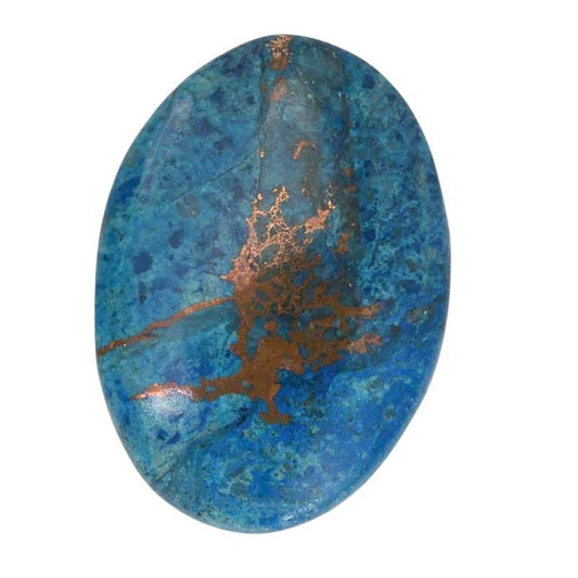 OOAK Cabochon - Alunite with Copper - Oval