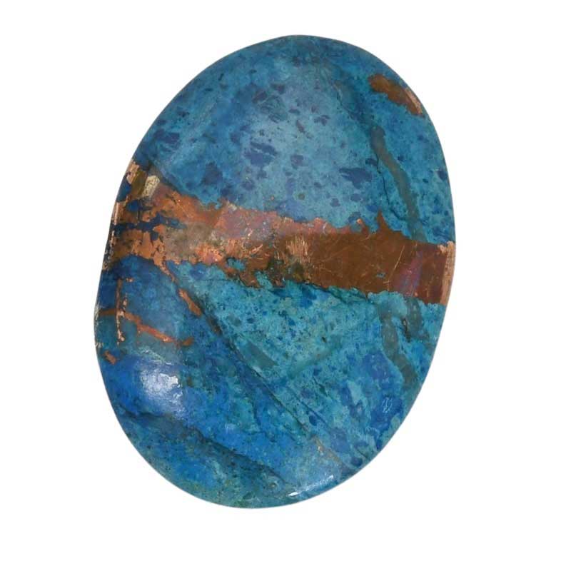 OOAK Cabochon - Alunite with Copper - Oval